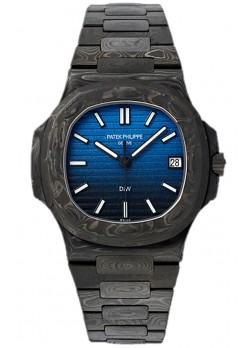 Patek Philippe Nautilus 5711 Edición DiW Cerámica/Carbono Reloj Réplica Suiza Espejo 1:1