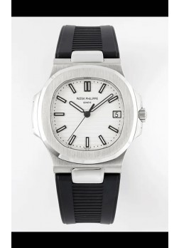 Patek Philippe Nautilus 5711/1R-001 Reloj Réplica Suizo a Espejo 1:1 Dial Blanco Acero 904L