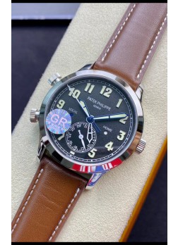 Patek Philippe Complications 5524G-001 Calatrava Travel Time Reloj Réplica Suizo