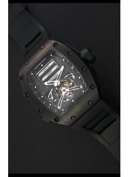 Richard Mille RM069 Tourbillon Erotic Reloj Réplica con Caja revestida en PVD