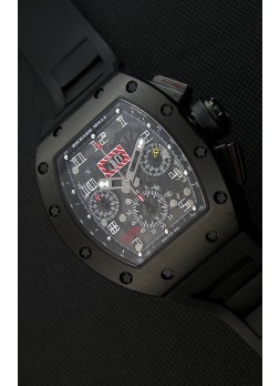 Richard Mille RM011-FM Felipe Massa Reloj con Caja de Cerámica color Negro, correa en color Negro