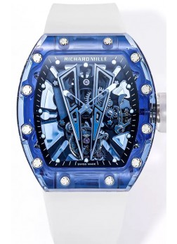 Richard Mille RM27-03 Caja Zafiro Sapphire con Genuino Movimiento Tourbillon Réplica 1:1 Ultimate
