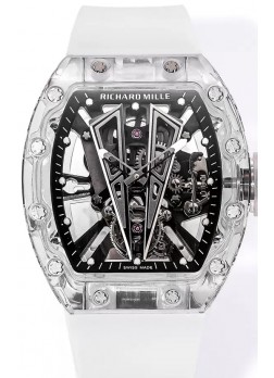 Richard Mille RM27-03 Caja Zafiro Sapphire con Genuino Movimiento Tourbillon Réplica 1:1 Ultimate