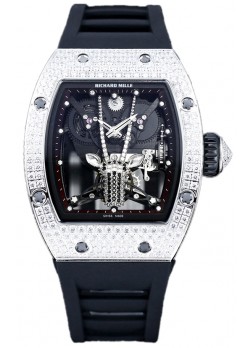 Richard Mille RM51-05 Dial Oryx Reloj Acero Inoxidable en Movimiento Suizo Automático