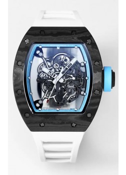 Richard Mille RM055 Caja Carbono Negro Reloj Superclone 1:1 Genuino Tourbillon