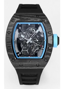 Richard Mille RM055 Caja Carbono Negro Reloj Superclone 1:1 Genuino Tourbillon