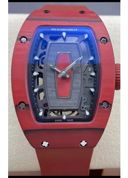 Richard Mille RM07 Caja Carbono Roja Superclone 1:1 Reloj Réplica Suiza 