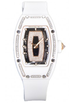 Richard Mille RM007 Reloj Réplica Suiza Automático Cerámica Blanca Suplerclone
