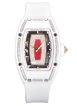 Richard Mille RM007 Reloj Réplica Suiza Automático Cerámica Blanca Suplerclone