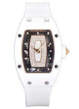 Richard Mille RM007 Reloj Réplica Suiza Automático Cerámica Blanca Suplerclone