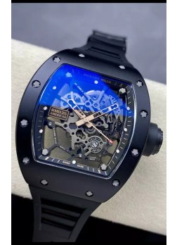 Richard Mille RM035 AMERICAS DLC Negro y Caja Oro Rosado 1:1 Reloj Réplica Suiza 