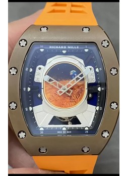 Richard Mille RM52-02 Edición Limitada Pharrell Williams Genuino Tourbillon Reloj Réplica 1:1