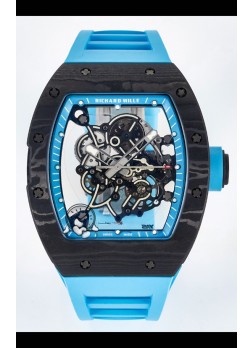 Richard Mille RM055 Negro NTPT Reloj con Movimiento Auténtico Vaucher Réplica Super
