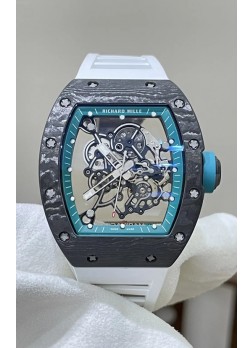 Richard Mille RM055 Negro NTPT Reloj con Movimiento Auténtico Vaucher Réplica Super