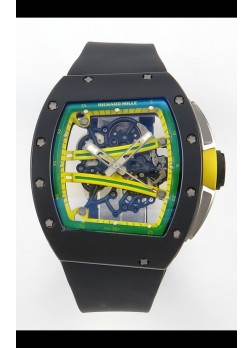 Richard Mille Super Clone RM061 Edición Cerámica RMUL2 Reloj Dial Verde