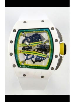 Richard Mille Super Clone RM061 Edición Cerámica RMUL2 Reloj Dial Verde
