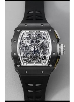 Richard Mille RM11-03 Titanio/Cerámica Negra Reloj Réplica Calida Suizo a Espejo 1:1