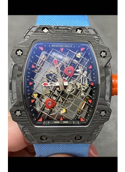 Richard Mille RM27-04 Caja Fibra de Carbono Reloj Réplica Suizo 1:1