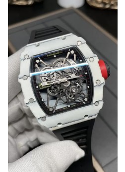 Richard Mille RM35-01 Rafael Nadal Caja de Fibra de Carbono con Genuino Tourbillon Reloj Super clone