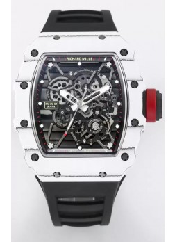 Richard Mille RM35-01 Rafael Nadal Caja de Fibra de Carbono con Genuino Tourbillon Reloj Super clone