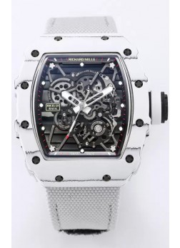 Richard Mille RM35-01 Rafael Nadal Caja de Fibra de Carbono con Genuino Tourbillon Reloj Super clone
