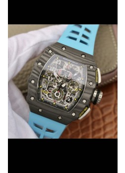 Richard Mille RM11-03 Caja de Carbono Forjado Reloj Réplica Suizo Calidad Espejo 1:1