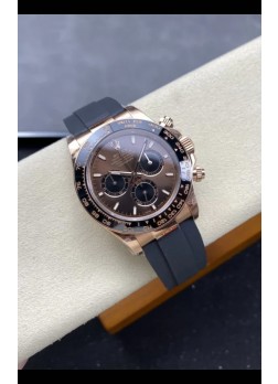 Reloj Rolex Daytona Super Clone M116515 Oro Rosado Movimiento Original Cal.4131 - Acero 904L