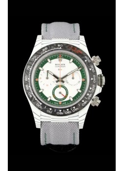 Reloj Rolex Daytona DiW Edición Alpine - Caja de Carbono Forjado Réplica Espejo 1:1