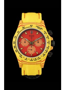 Reloj Rolex Daytona DiW Edición Volcano - Caja de Carbono Forjado Réplica Espejo 1:1