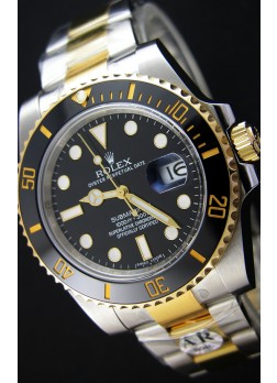 Rolex Submariner Date Ceramic Two Tone 116613 - Replica a Espejo 1:1 - Reloj Ultimate de Acero 904L