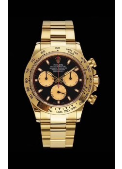 Rolex Daytona 116508 Yellow Gold Original Cal.4130 Movement - 1:1 Mirror 904L Steel Watch