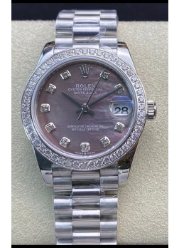 Rolex Datejust 178384 31MM Reloj Réplica Suizo Acero 904L  - Replica a Esoejo