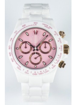 Rolex Daytona AET Remould Dial Rosa Correa Cerámica Completa en Movimiento Cal.4130