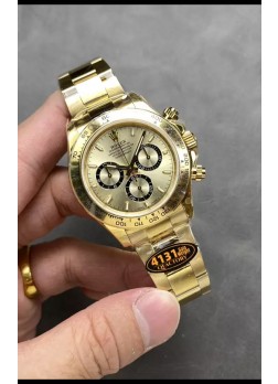 Rolex Cosmograph Daytona M126518 Caja Oro Amarillo y Dial Dorado Movimiento Original Cal.4131