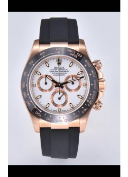 Rolex Cosmograph Daytona M116515 Oro Rosado Movimiento Original Cal.4130 - Reloj Acero 904L