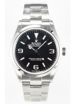 Rolex Explorer I Super Clone M124270 Dial Negro 40MM - Acero 904L en Movimiento ETA 3230