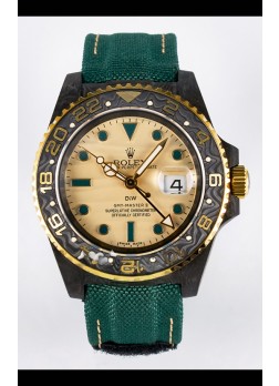 Rolex GMT Masters II Super Clone DiW Edition Réplica Suiza Ligera Reloj Caja Carbono