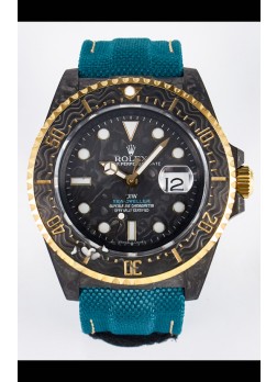 Rolex GMT Masters II Super Clone DiW Edition Réplica Suiza Ligera Reloj Caja Carbono