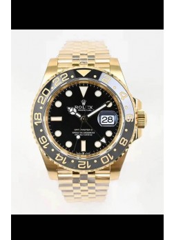 Rolex GMT Masters II M126718GRNR Movimiento Cal.3285 Réplica Suiza - Reloj Ultimate Acero 904L