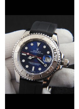 Rolex Yachtmaster Acero Inoxidable Japones Reloj Réplica- 40MM Dial Azul