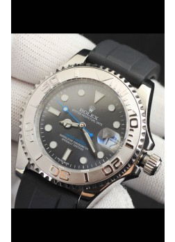 Rolex Yachtmaster Acero Inoxidable Japones Reloj Réplica- 40MM Dial Gris