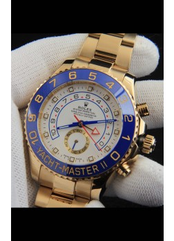Rolex Yachtmater II Movimiento Movement Reloj Réplica44M Oro Rosado