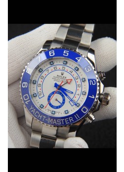 Rolex Yachtmater II Movimiento Japonés Reloj Réplica44M Acero Inoxidable