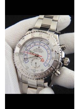 Rolex Yachtmater II Movimiento Japonés Reloj Réplica44M Acero Inoxidable