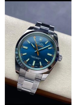 Rolex Milgauss 116400M Reloj Suizo con Dial Azul - Último Reloj Acero 904L