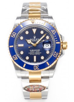 Rolex Submariner 41MM Dos Tonos 126613LB - Réplica Espejo 1:1 - Reloj Definitivote Acero 904L