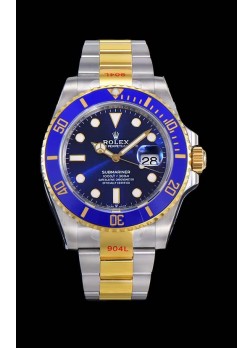 Rolex Submariner 41MM Fecha Cerámica Dos Tonos 126613LB - Réplica a Espejo 1:1  - Reloj Acero 904L Ultimate
