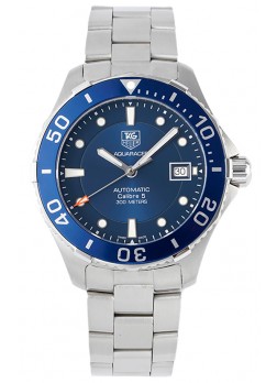 Tag Heuer Aquaracer Calibre 5 Reloj Réplica Espejo 1:1 Dial Azul Acero 904L 41MM