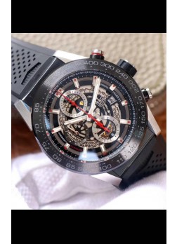 Tag Heuer Carrera Heuer Reloj Réplica Suiso 01 en Caja de Acero