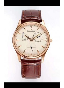 Jaeger-LeCoultre Master Ultra Fino Réserve De Marche Reloj Réplica a Espejo 1:1